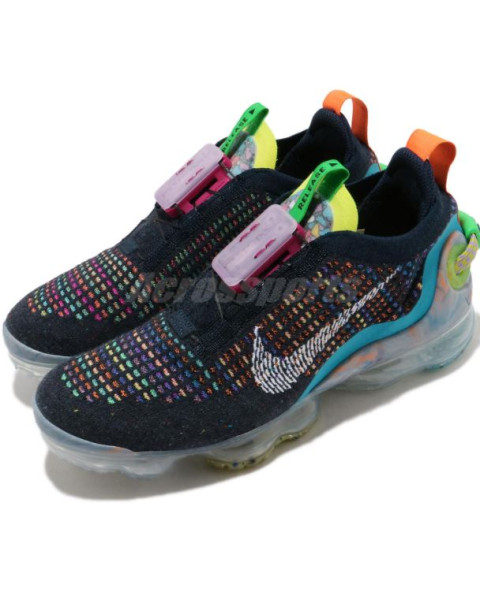 Nike Air Vapormax 2020 Flyknit trainers in newsprint/college grey