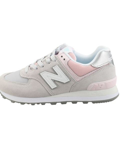 New Balance 574 trainers in light grey