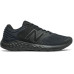 New Balance 574 trainers in black & red