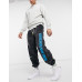 Nike Basketball retro print dye joggers in black