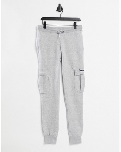 Bench logo utility joggers co-ord in grey
