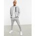 Nike Tech Fleece tracksuit set in grey