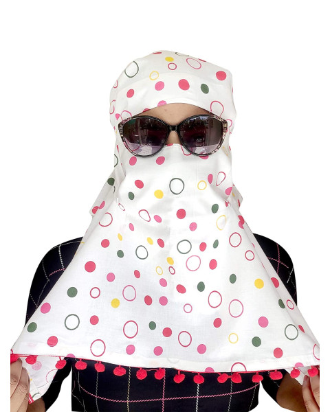Switchon Export quality Cotton Multi color scarf cum Mask Switchon Export quality Cotton Multi color scarf cum Mask