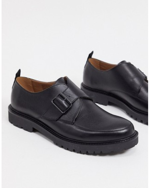 H by Hudson calverston loafers in black leather H by Hudson calverston loafers in black leather